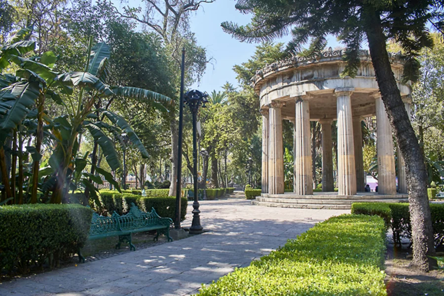 jardín Santiago locaciones para fotos de xv años