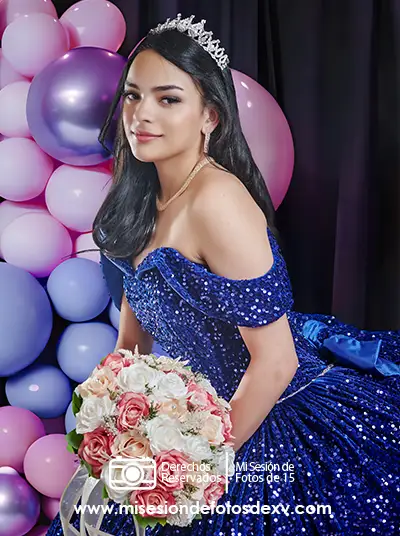 Sesión de fotos de 15 años en la cdmx