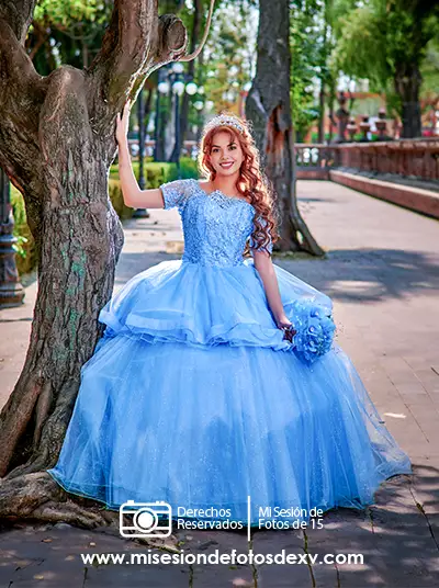 Sesión de fotos de 15 años en la cdmx