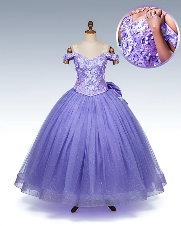 renta de vestido de xv años en color lila